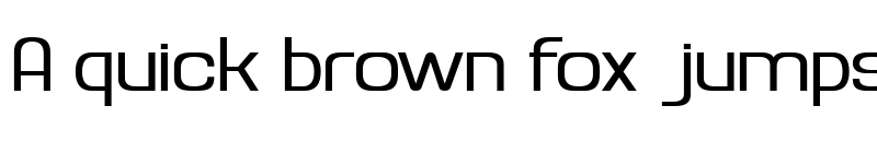 Preview of Retrade Regular font