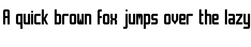 Preview of Retriga Regular font