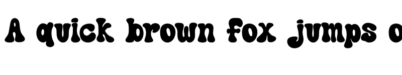 Preview of Retro Impact Regular font