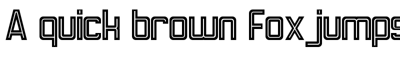 Preview of Retro Lines Demo Regular font