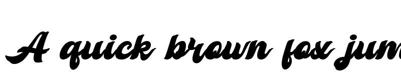 Preview of Retro Young Regular font