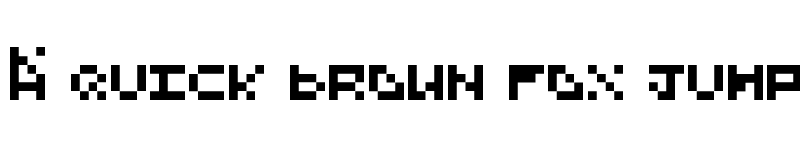Preview of RetroBoundmini Medium font