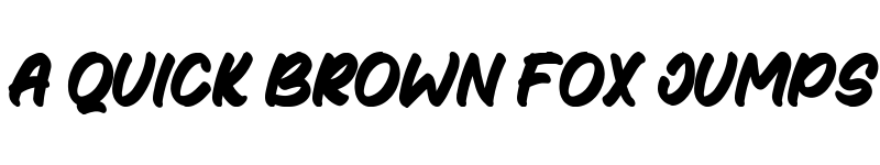 Preview of Retrophile Italic font