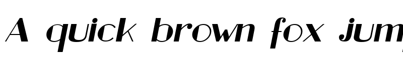 Preview of Retrospective Italic font