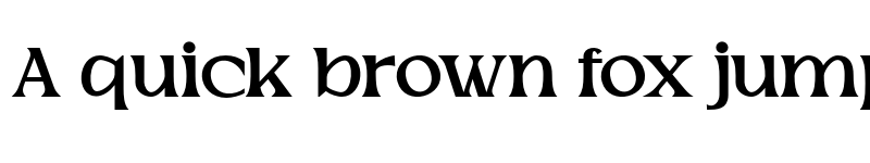 Preview of Reusco Display Regular font