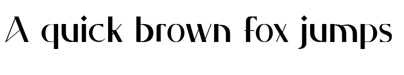 Preview of Reval Regular font