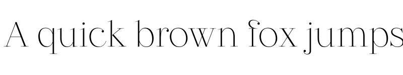 Preview of Revaux Regular font