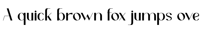 Preview of Revivalisem-demo Regular font