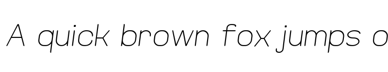 Preview of Revofit by Drakoheart Light Diagonal font