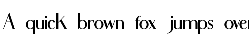 Preview of REVONZA Regular font