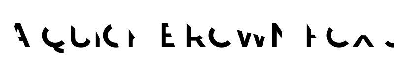 Preview of Revoxa Cut 1 font