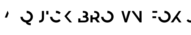 Preview of Revoxa Cut 2 font