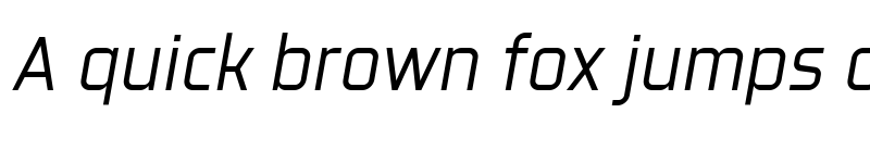 Preview of Revx Neue Demo Italic font