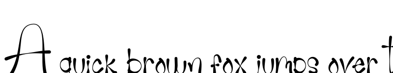 Preview of Rey Simpson Regular font