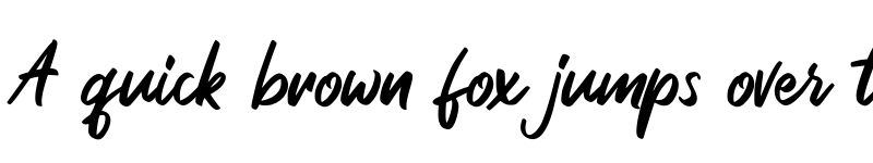 Preview of Rezojas Regular font