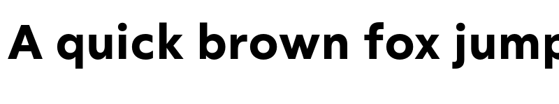 Preview of RF Tone ExtraBold font