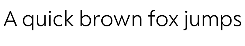 Preview of RF Tone Light font