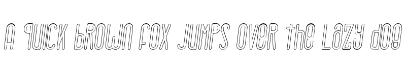 Preview of Rhantica Regular Ital Out font