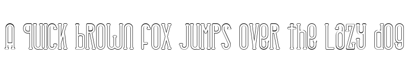 Preview of Rhantica Serif Out font