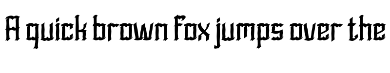 Preview of RHESON Regular font