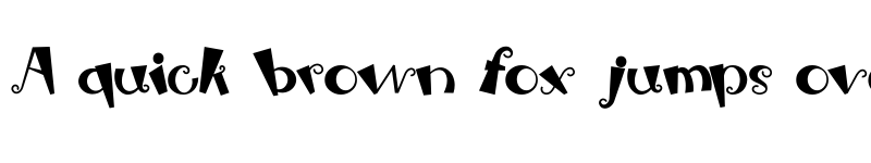 Preview of RhubarbPie Regular font