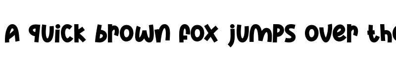 Preview of Rhuma Sinera Regular. Regular font