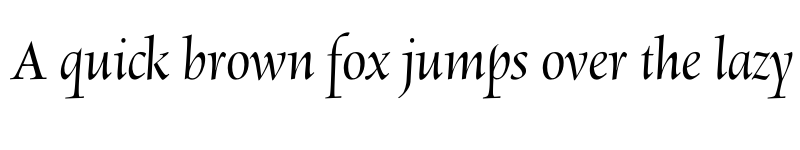 Preview of Rialto Grande dF Italic font