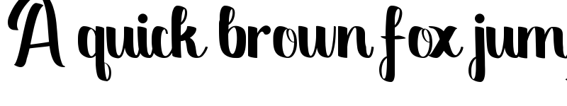 Preview of Riberio Demo Script font