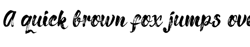 Preview of Richie Brusher Richie Brusher font