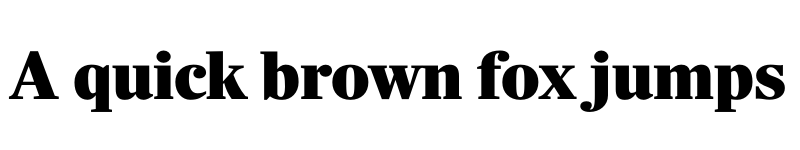 Preview of Richmond Display Black font