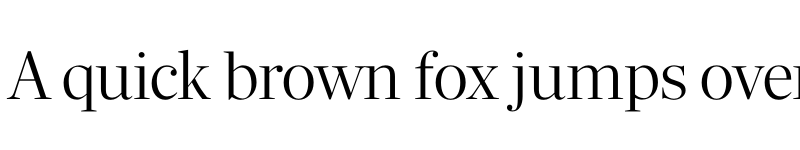 Preview of Richmond Display Light font