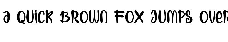 Preview of Rick & Brother Regular font