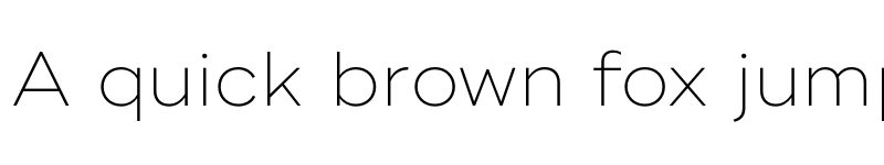 Preview of Ridley Grotesk UltraLight font