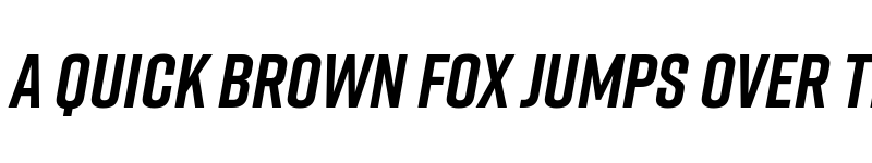 Preview of Rift Bold Italic font