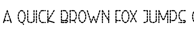 Preview of Right Hand Bold Dash font