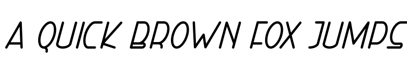 Preview of Right Hand Bold Italic font