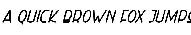 Preview of Right Hand Extra Bold Italic font