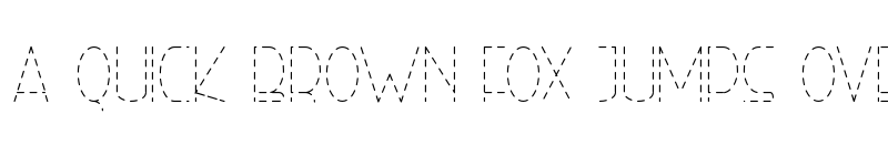 Preview of Right Hand Hairline Dash font