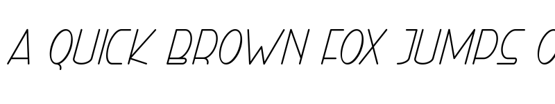 Preview of Right Hand Light Italic font