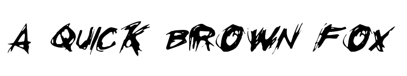 Preview of Righteous Kill Italic Italic font