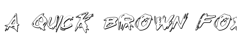 Preview of Righteous Kill Outline Italic Italic font