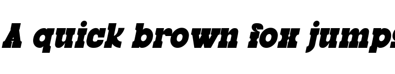 Preview of Rigrofe Italic font