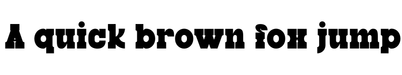 Preview of Rigrofe Regular font