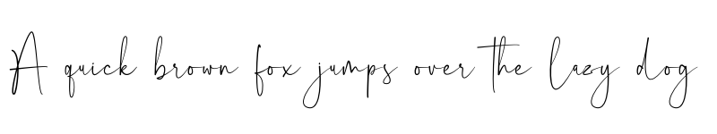Preview of Rihania Smith Regular font