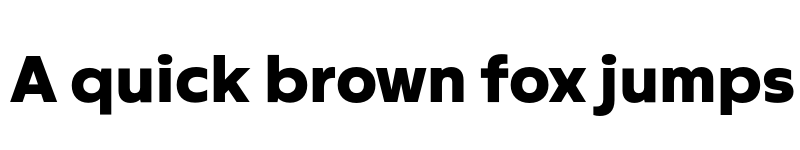 Preview of Rileno Sans ExtraBold font