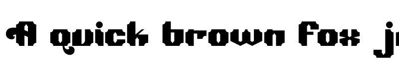 Preview of Rille Regular font