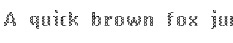 Preview of Ring Matrix Regular font