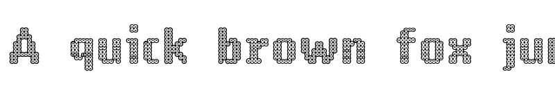 Preview of Ring Matrix Two Regular font