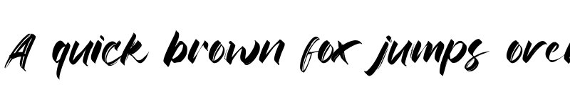 Preview of Rinjany Regular font