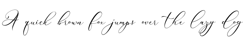 Preview of Rintica Regular font